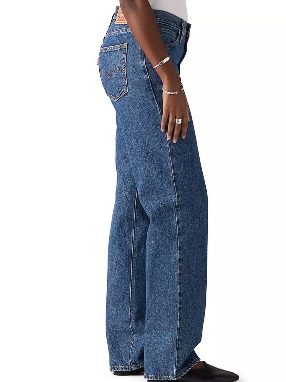 Levi's 94 baggy Classic Wide-Leg Jeans in Blue Denim